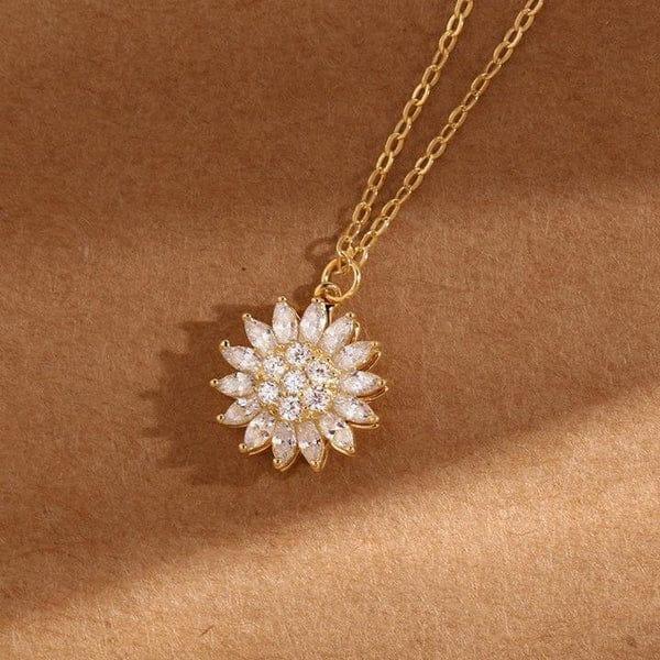 COLLAR GIRASOL GIRATORIO🌻