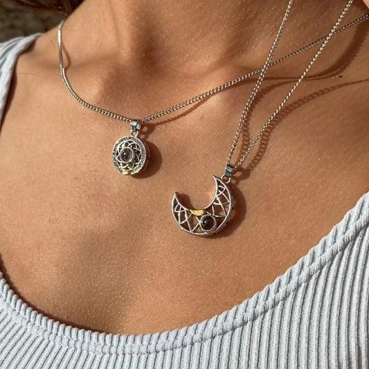 collar sol y luna🌗